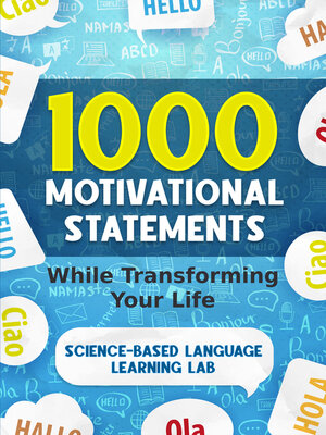 cover image of 1000 Motivational Statements